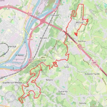 Itinéraire 35 km 2024 scouts, distance, dénivelé, altitude, carte, profil, trace GPS