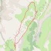 Itinéraire Depuis le col de Sarrenne, distance, dénivelé, altitude, carte, profil, trace GPS