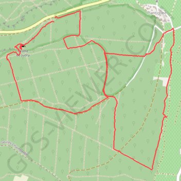 Itinéraire Combe Lavaux et grands crus en marche nordique, distance, dénivelé, altitude, carte, profil, trace GPS