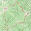 Itinéraire Nyons-17691016, distance, dénivelé, altitude, carte, profil, trace GPS