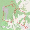 Itinéraire SUR LES HAUTEURS DE ROUSSAS, distance, dénivelé, altitude, carte, profil, trace GPS