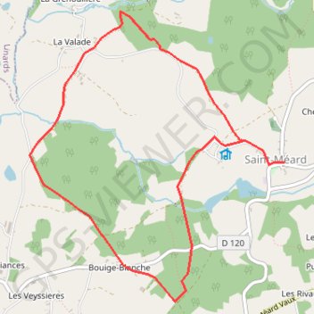 Itinéraire Circuit du Puy de Grammont - Saint-Méard, distance, dénivelé, altitude, carte, profil, trace GPS