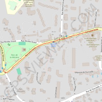 Itinéraire Points, distance, dénivelé, altitude, carte, profil, trace GPS