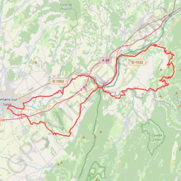 Itinéraire gentiane 2 2022, distance, dénivelé, altitude, carte, profil, trace GPS