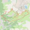 Itinéraire Col Leschaud, distance, dénivelé, altitude, carte, profil, trace GPS