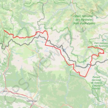 Itinéraire Trek Ete 2024, distance, dénivelé, altitude, carte, profil, trace GPS