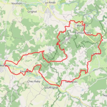 Itinéraire marthon, distance, dénivelé, altitude, carte, profil, trace GPS
