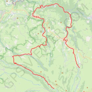 Itinéraire Samedi 20 mai (Après Midi) Le Falgoux à Cheylade, distance, dénivelé, altitude, carte, profil, trace GPS