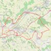 Itinéraire Giroussens, Mézens, distance, dénivelé, altitude, carte, profil, trace GPS