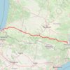 Itinéraire Etape 10 par Foix Hôtel Bonnet St Pée sur Nivelle - Perpignan, distance, dénivelé, altitude, carte, profil, trace GPS