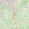 Itinéraire Munich -> Tegernsee (54,1 km), distance, dénivelé, altitude, carte, profil, trace GPS