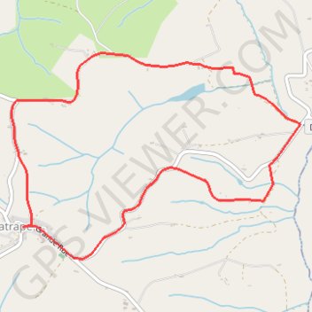 Itinéraire De Latrape à l'Aunat, distance, dénivelé, altitude, carte, profil, trace GPS