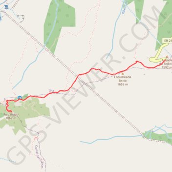 Itinéraire Mad_38_PicoRuivo, distance, dénivelé, altitude, carte, profil, trace GPS