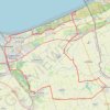 Itinéraire Autour de Dunkerque, distance, dénivelé, altitude, carte, profil, trace GPS