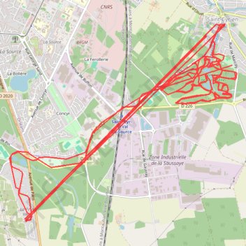 Itinéraire 10 KM OCTOBRE ROSE, distance, dénivelé, altitude, carte, profil, trace GPS