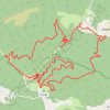 Itinéraire Les Gorges des Gâts (Drôme), distance, dénivelé, altitude, carte, profil, trace GPS