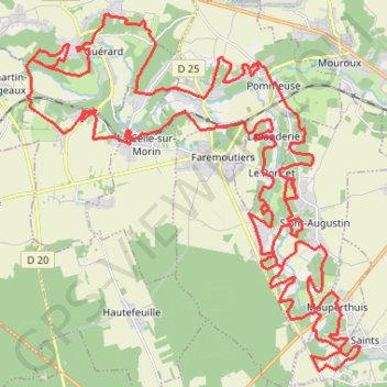Itinéraire Sortie en mode récup avec Flo, distance, dénivelé, altitude, carte, profil, trace GPS
