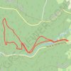 Itinéraire Cascade Menke, distance, dénivelé, altitude, carte, profil, trace GPS