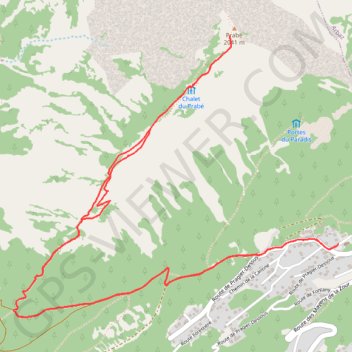 Itinéraire Swisstopo Route, distance, dénivelé, altitude, carte, profil, trace GPS