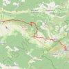 Itinéraire Quillan Nebias Puivert, distance, dénivelé, altitude, carte, profil, trace GPS