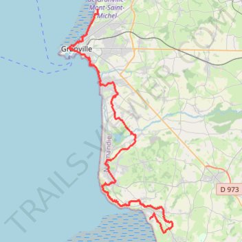 Itinéraire Randonnée verte 2025, distance, dénivelé, altitude, carte, profil, trace GPS