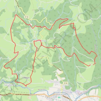 Itinéraire 2020-05-31 20:07, distance, dénivelé, altitude, carte, profil, trace GPS