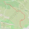 Itinéraire Aureille - La Coste Plantier, distance, dénivelé, altitude, carte, profil, trace GPS