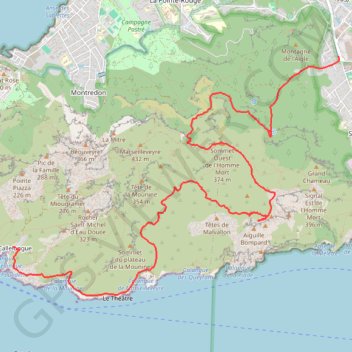 Itinéraire Traversée Callelongue La Cayolle, distance, dénivelé, altitude, carte, profil, trace GPS