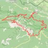 Itinéraire Le Géant de Provence - Brantes, distance, dénivelé, altitude, carte, profil, trace GPS