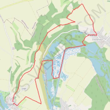 Itinéraire Chipilly, distance, dénivelé, altitude, carte, profil, trace GPS