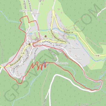 Itinéraire Circuit des monastères - modifié, distance, dénivelé, altitude, carte, profil, trace GPS