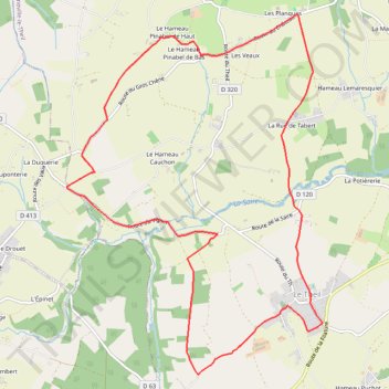 Itinéraire Pédestre 12Kms 2026, distance, dénivelé, altitude, carte, profil, trace GPS