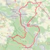 Itinéraire Les trois châteaux à vélo, distance, dénivelé, altitude, carte, profil, trace GPS