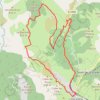 Itinéraire L'escarène - Cime du Savel - Baisse de Marsan - Baisse de la Buse - Baisse de la Croix - Prats inférieur et supérieur - L'Escarène, distance, dénivelé, altitude, carte, profil, trace GPS