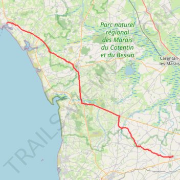 Itinéraire Parcours Retour, distance, dénivelé, altitude, carte, profil, trace GPS