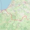 Itinéraire Hendaye--Col d'Osquich, distance, dénivelé, altitude, carte, profil, trace GPS