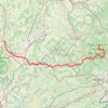 Itinéraire Gérardmer à Chaumont, distance, dénivelé, altitude, carte, profil, trace GPS