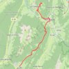 Itinéraire De Aillon-le-Jeune à Les Garins, distance, dénivelé, altitude, carte, profil, trace GPS