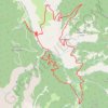 Itinéraire Forêt de Boscodon - La Grande Cabanne, distance, dénivelé, altitude, carte, profil, trace GPS