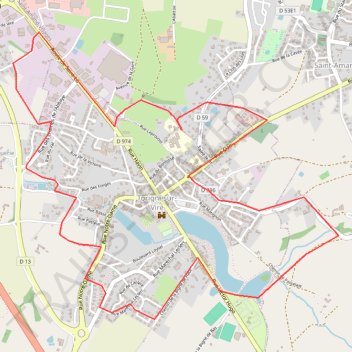 Itinéraire CO nocturne 20 03 2026, distance, dénivelé, altitude, carte, profil, trace GPS