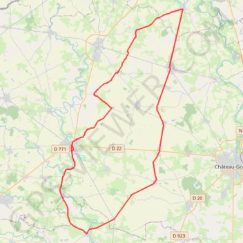 Itinéraire E_68-10638675, distance, dénivelé, altitude, carte, profil, trace GPS