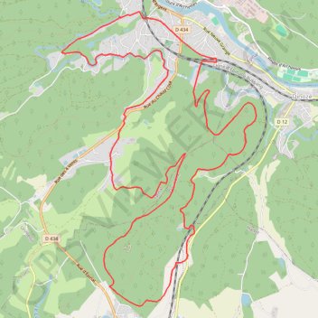 Itinéraire Chemins du Cœur des Vosges - La Pierre Torelle, distance, dénivelé, altitude, carte, profil, trace GPS