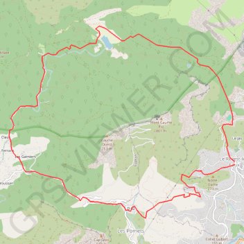 Itinéraire La Valette du Var Le tour du Coudon, distance, dénivelé, altitude, carte, profil, trace GPS