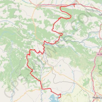 Itinéraire Road trip P&amp;F 2023 jour 3, distance, dénivelé, altitude, carte, profil, trace GPS