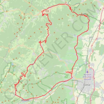 Itinéraire Freland, distance, dénivelé, altitude, carte, profil, trace GPS