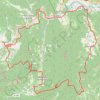 Itinéraire La Drôme Provençale - Découverte des Baronnies, distance, dénivelé, altitude, carte, profil, trace GPS