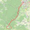 Itinéraire Saverne - La Hoube, distance, dénivelé, altitude, carte, profil, trace GPS