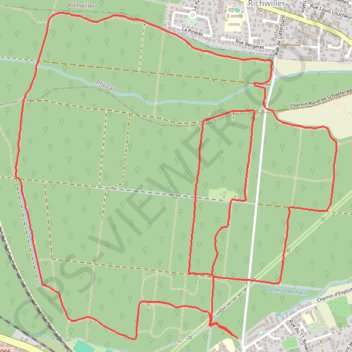 Itinéraire Forêt de Nonnenbruch, distance, dénivelé, altitude, carte, profil, trace GPS