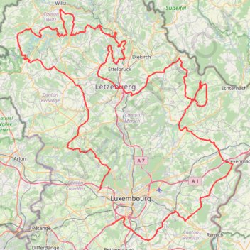 Itinéraire Sortie ZAK 02-07-22, distance, dénivelé, altitude, carte, profil, trace GPS