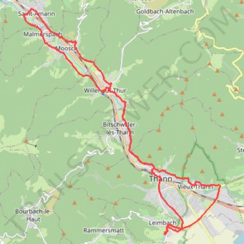 Itinéraire Zeopoxa Cycling, distance, dénivelé, altitude, carte, profil, trace GPS